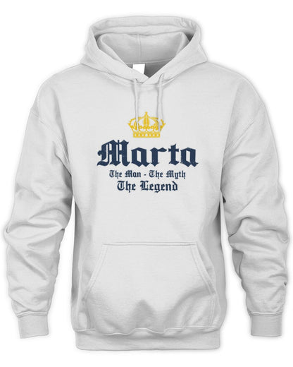 The Man The Myth The Legend Corona Beer T-Shirt MARTA M1-S83 / Unisex Hoodie / white
