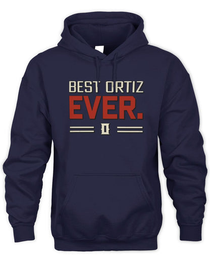 Best Your Name Ever Cool Shirt ORTIZ M1-58 / Unisex Hoodie / navy