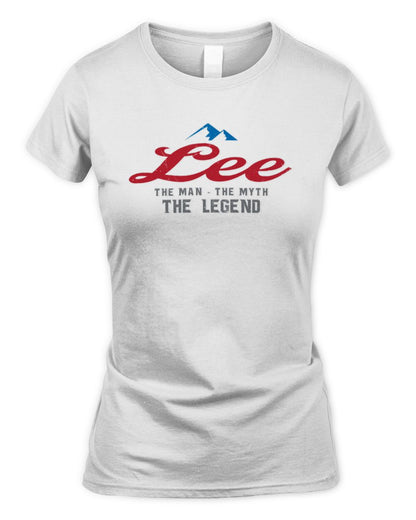 The Man The Myth The Legend Coors Light Beer T-Shirt LEE M1-S84 / Women's Standard T-Shirt / white