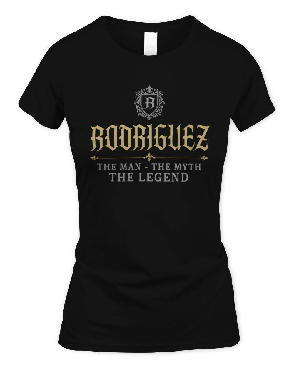 The Man The Myth The Legend Western Shirt RODRIGUEZ M1-78 / Women's Standard T-Shirt / black