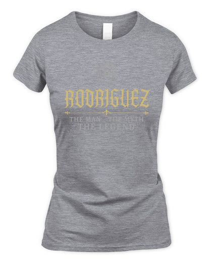 The Man The Myth The Legend Western Shirt RODRIGUEZ M1-78 / Women's Standard T-Shirt / sport grey