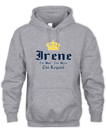 The Man The Myth The Legend Corona Beer T-Shirt IRENE M1-S83 / Unisex Hoodie / sport grey