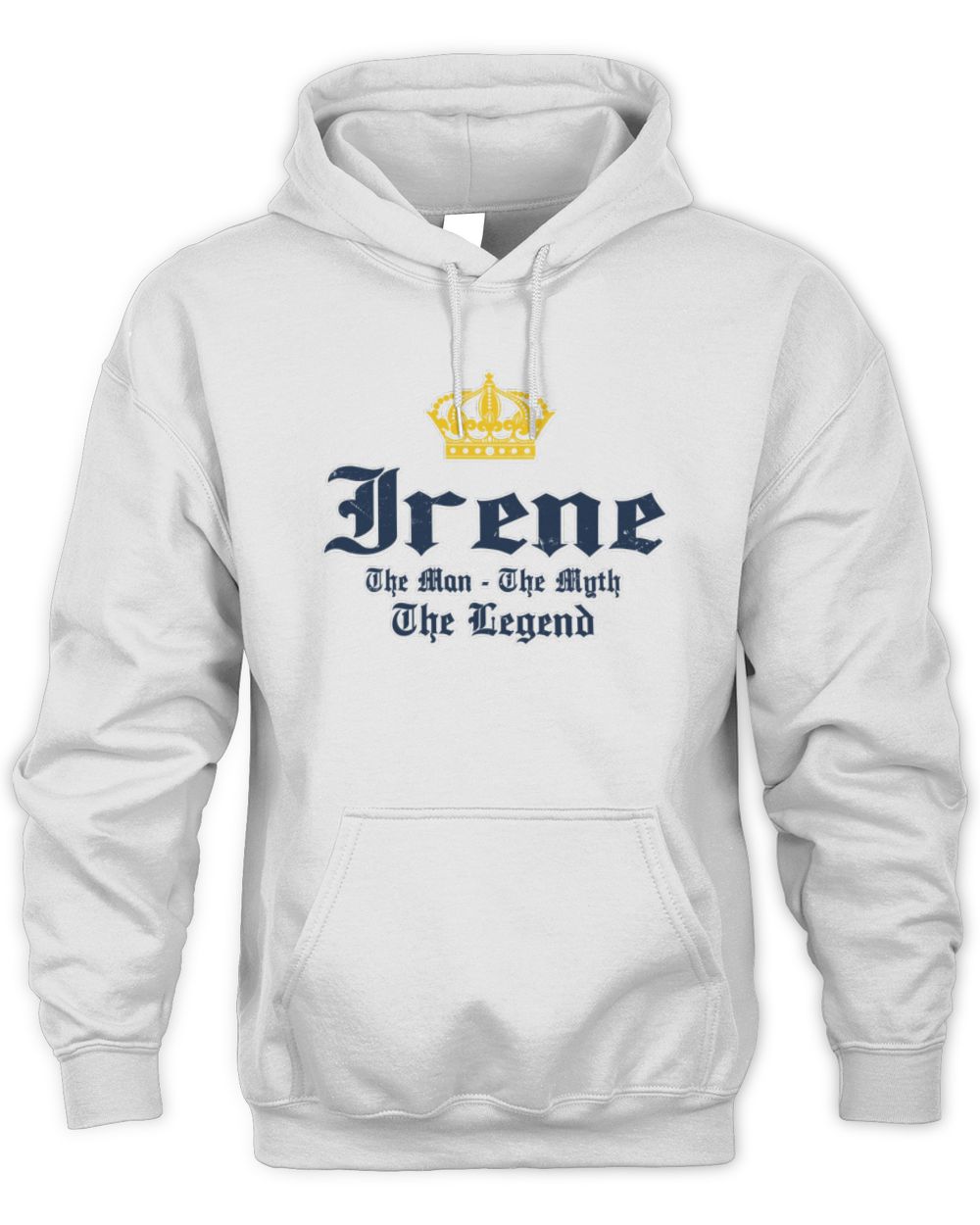 The Man The Myth The Legend Corona Beer T-Shirt IRENE M1-S83 / Unisex Hoodie / white