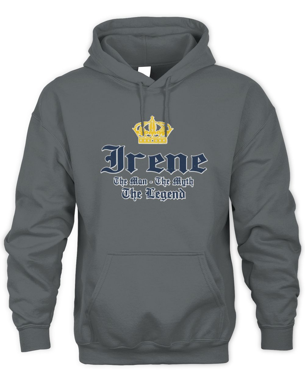 The Man The Myth The Legend Corona Beer T-Shirt IRENE M1-S83 / Unisex Hoodie / charcoal