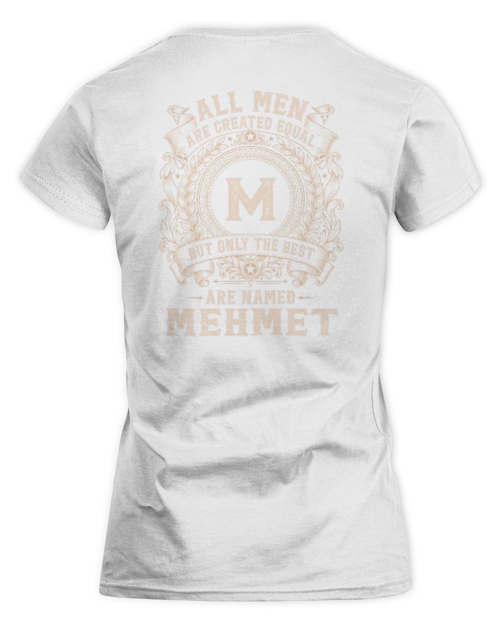 All Men Are Created Equal Cool Logo Shirt MEHMET M1-60 / Women's Standard T-Shirt / white