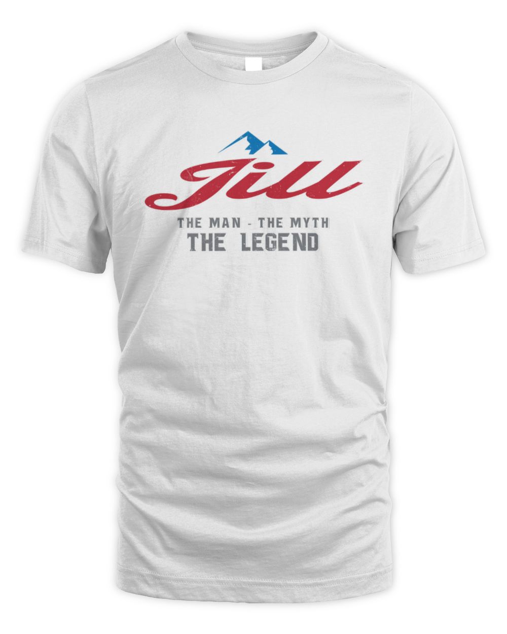 The Man The Myth The Legend Coors Light Beer T-Shirt JILL M1-S84 / Unisex Standard T-Shirt / white