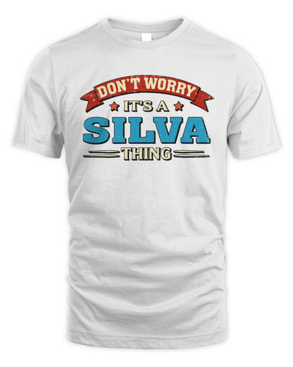 Don't Worry It's a Your Name Thing Funny Retro T-Shirt SILVA M1-57 / Unisex Standard T-Shirt / white