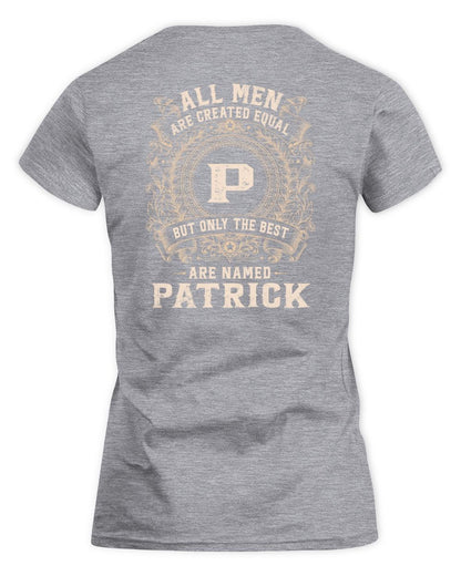 All Men Are Created Equal Cool Logo Shirt PATRICK M1-60 / Women's Standard T-Shirt / sport grey