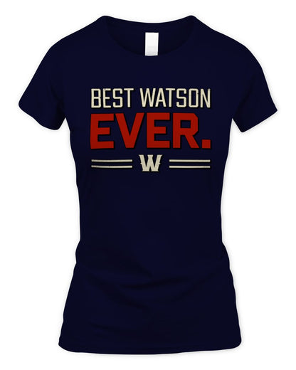 Best Your Name Ever Cool Shirt WATSON M1-58 / Women's Standard T-Shirt / navy