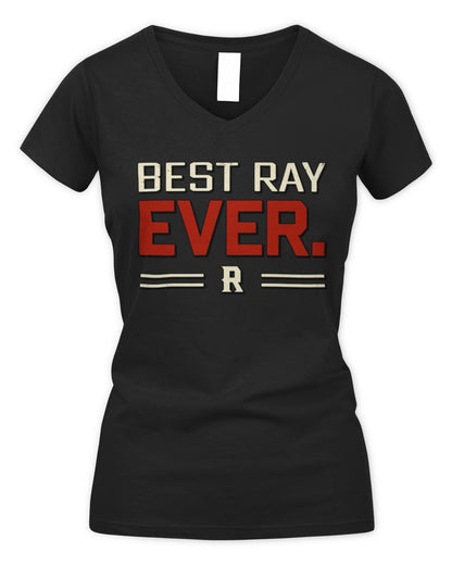 Best Your Name Ever Cool Shirt RAY M1-58 / Women's V-Neck T-Shirt / black