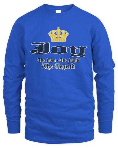 The Man The Myth The Legend Corona Beer T-Shirt JOY M1-S83 / Men's Long Sleeved T-Shirt / royal
