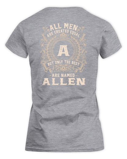 All Men Are Created Equal Cool Logo Shirt ALLEN M1-60 / Women's Standard T-Shirt / sport grey