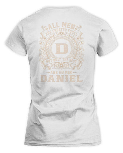 All Men Are Created Equal Cool Logo Shirt DANIEL M1-60 / Women's Standard T-Shirt / white