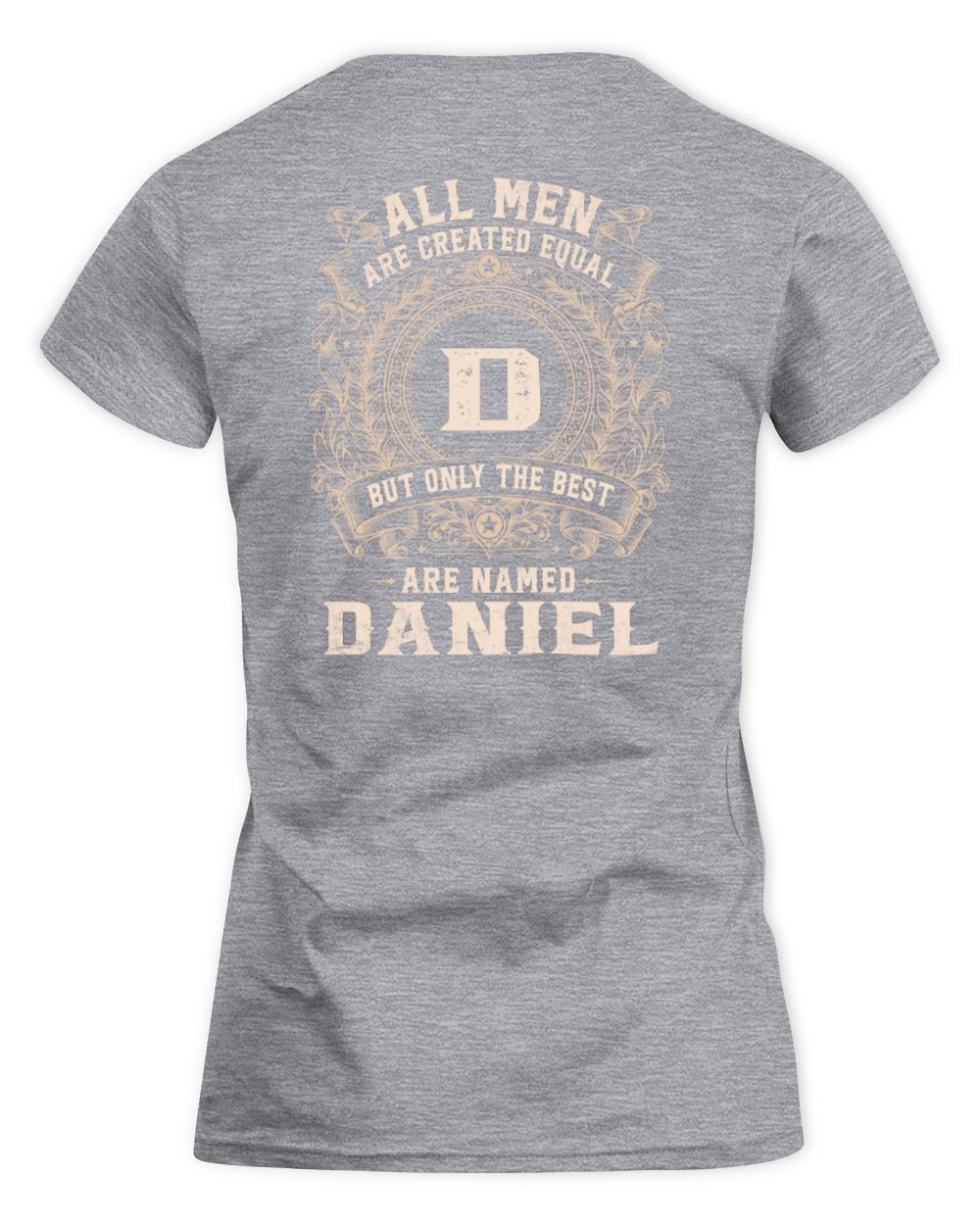 All Men Are Created Equal Cool Logo Shirt DANIEL M1-60 / Women's Standard T-Shirt / sport grey