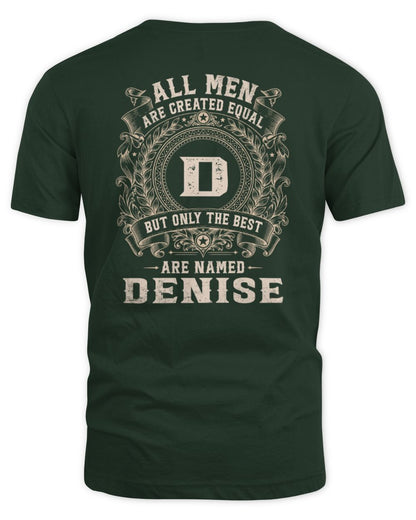 All Men Are Created Equal Cool Logo Shirt DENISE M1-60 / Unisex Standard T-Shirt / forest green