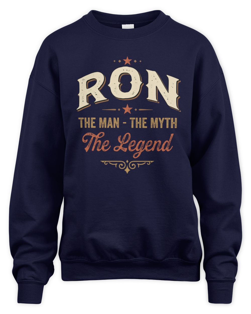 I'm Name I'm Not Rude I Just Have The Balls Funny T-Shirt RON M1-77 / Unisex Sweatshirt / navy