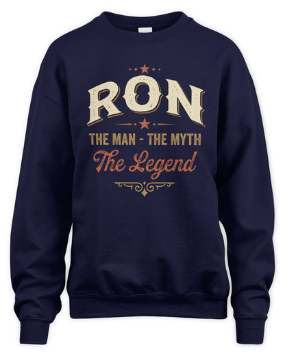I'm Name I'm Not Rude I Just Have The Balls Funny T-Shirt RON M1-77 / Unisex Sweatshirt / navy