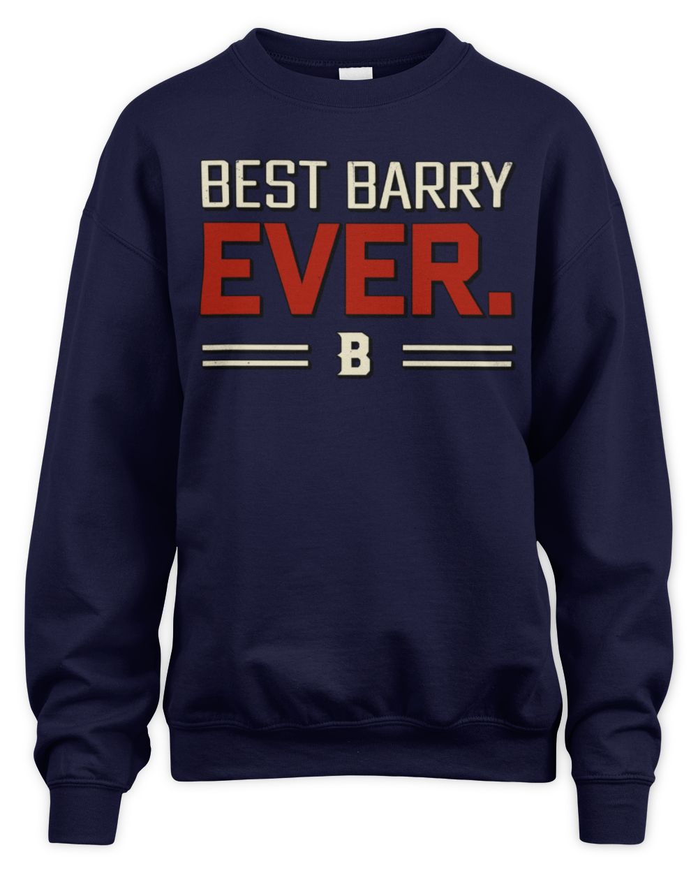 Best Your Name Ever Cool Shirt BARRY M1-58 / Unisex Sweatshirt / navy