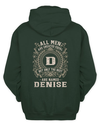All Men Are Created Equal Cool Logo Shirt DENISE M1-60 / Unisex Hoodie / forest green