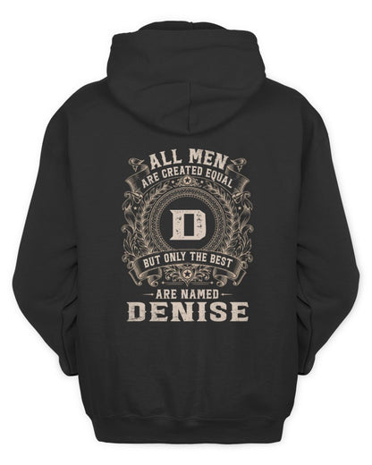 All Men Are Created Equal Cool Logo Shirt DENISE M1-60 / Unisex Hoodie / black