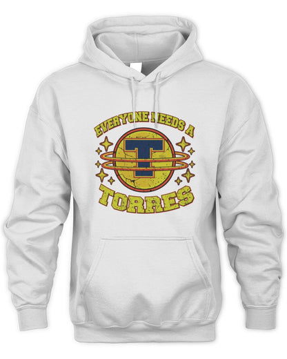 Everyone Needs a Your Name Shirt TORRES M1-76 / Unisex Hoodie / white