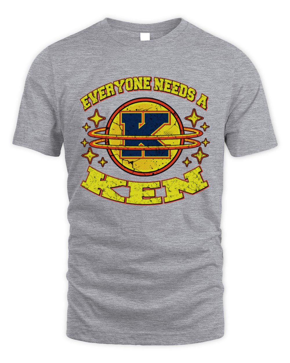 Everyone Needs a Your Name Shirt KEN M1-76 / Unisex Standard T-Shirt / sport grey