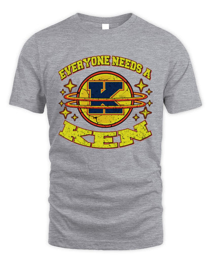 Everyone Needs a Your Name Shirt KEN M1-76 / Unisex Standard T-Shirt / sport grey