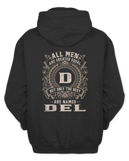 All Men Are Created Equal Cool Logo Shirt DEL M1-60 / Unisex Hoodie / black