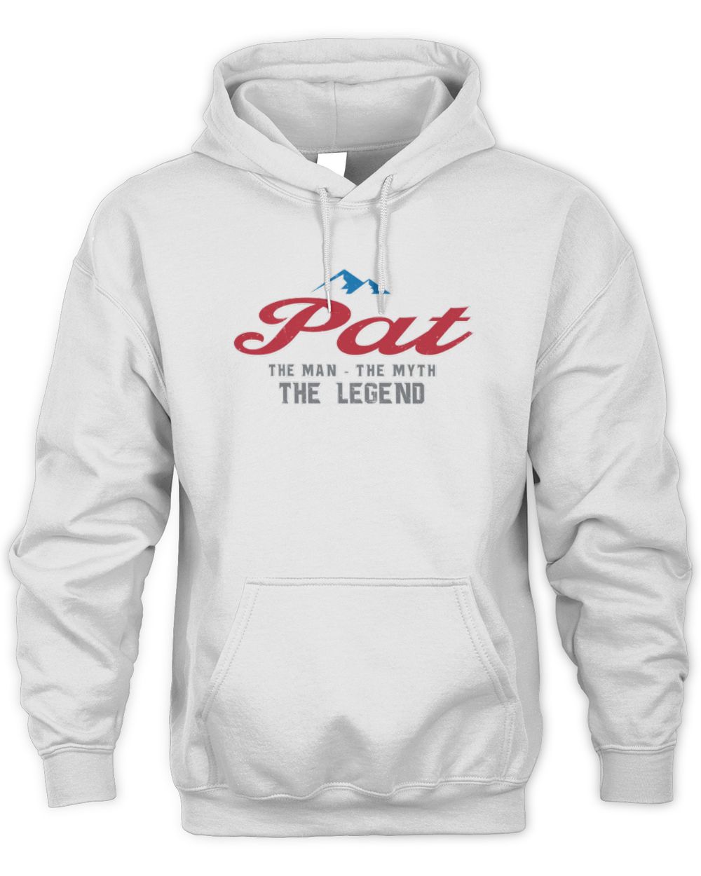 The Man The Myth The Legend Coors Light Beer T-Shirt PAT M1-S84 / Unisex Hoodie / white