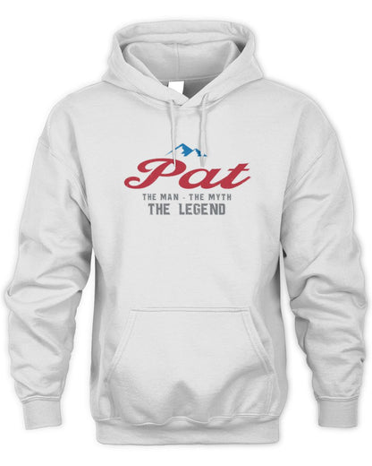 The Man The Myth The Legend Coors Light Beer T-Shirt PAT M1-S84 / Unisex Hoodie / white