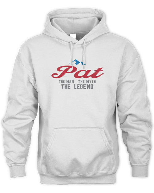 The Man The Myth The Legend Coors Light Beer T-Shirt PAT M1-S84 / Unisex Hoodie / white