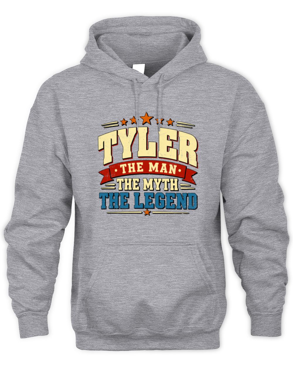 The Man The Myth The Legend Ribbon Vintage T-Shirt TYLER M1-56 / Unisex Hoodie / sport grey
