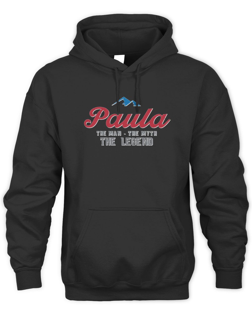 The Man The Myth The Legend Coors Light Beer T-Shirt PAULA M1-S84 / Unisex Hoodie / black