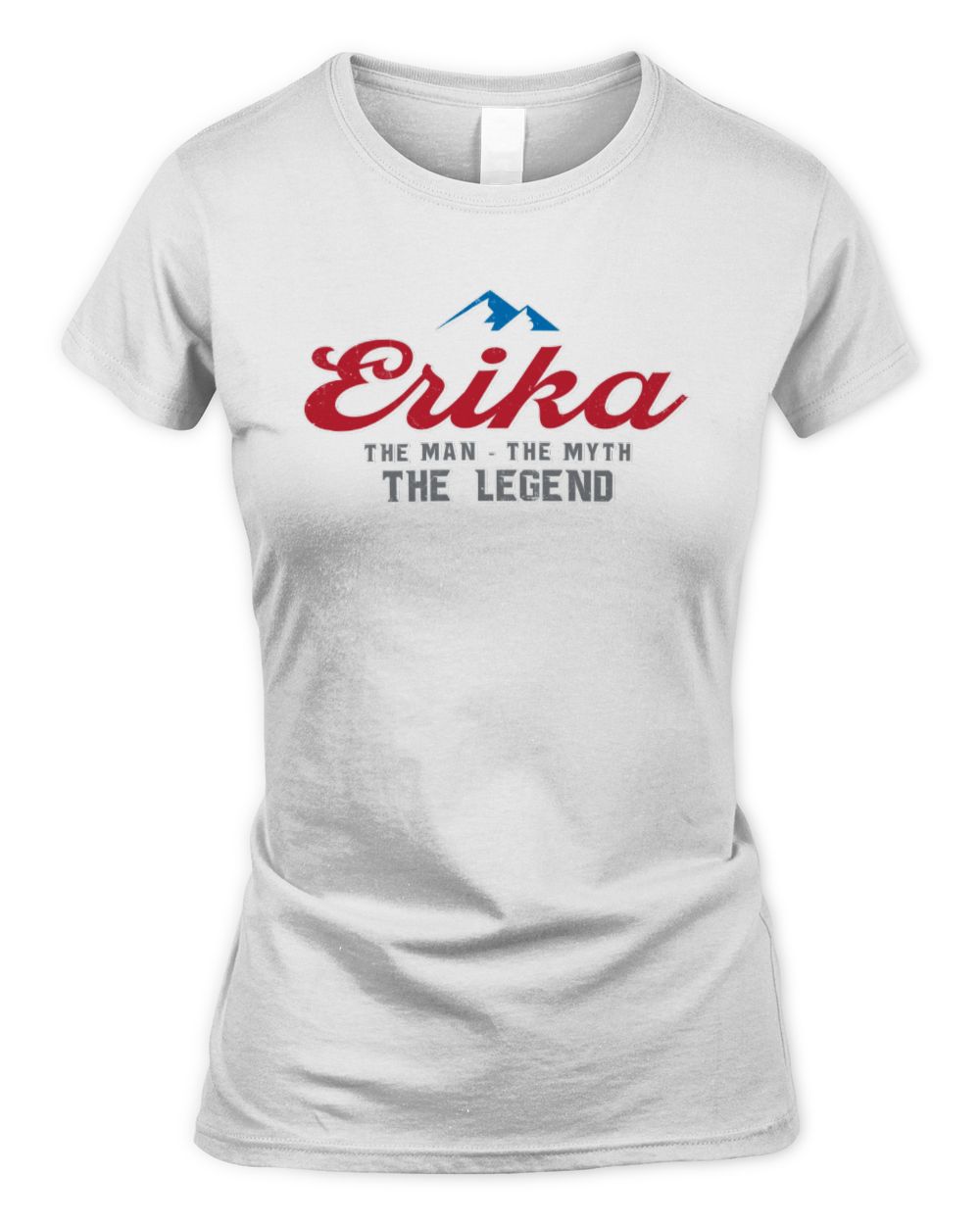 The Man The Myth The Legend Coors Light Beer T-Shirt ERIKA M1-S84 / Women's Standard T-Shirt / white