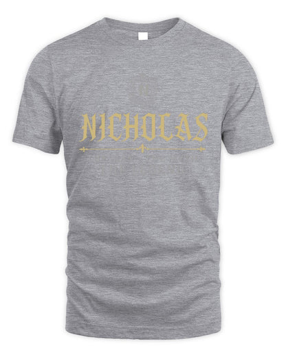 The Man The Myth The Legend Western Shirt NICHOLAS M1-78 / Unisex Standard T-Shirt / sport grey