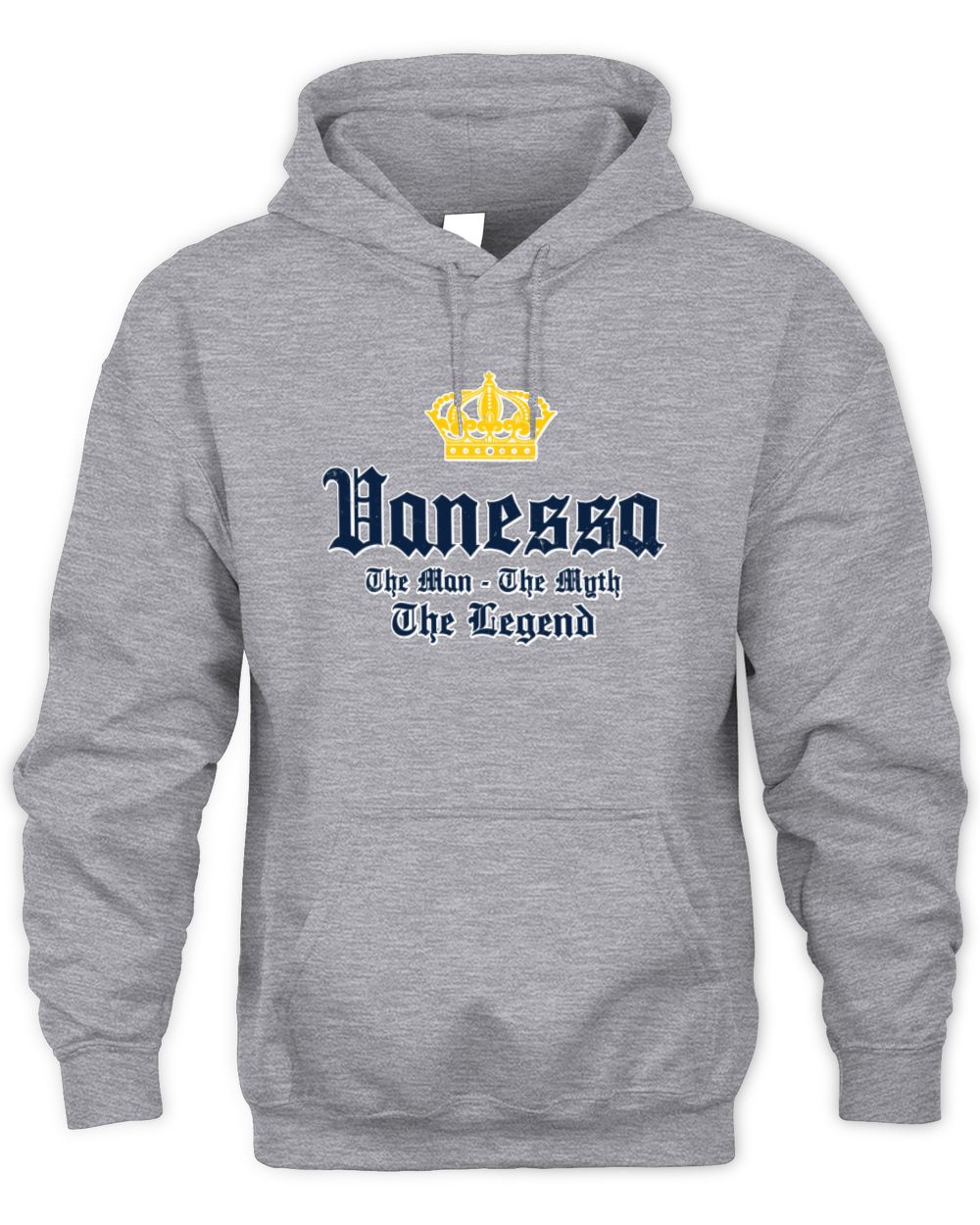 The Man The Myth The Legend Corona Beer T-Shirt VANESSA M1-S83 / Unisex Hoodie / sport grey