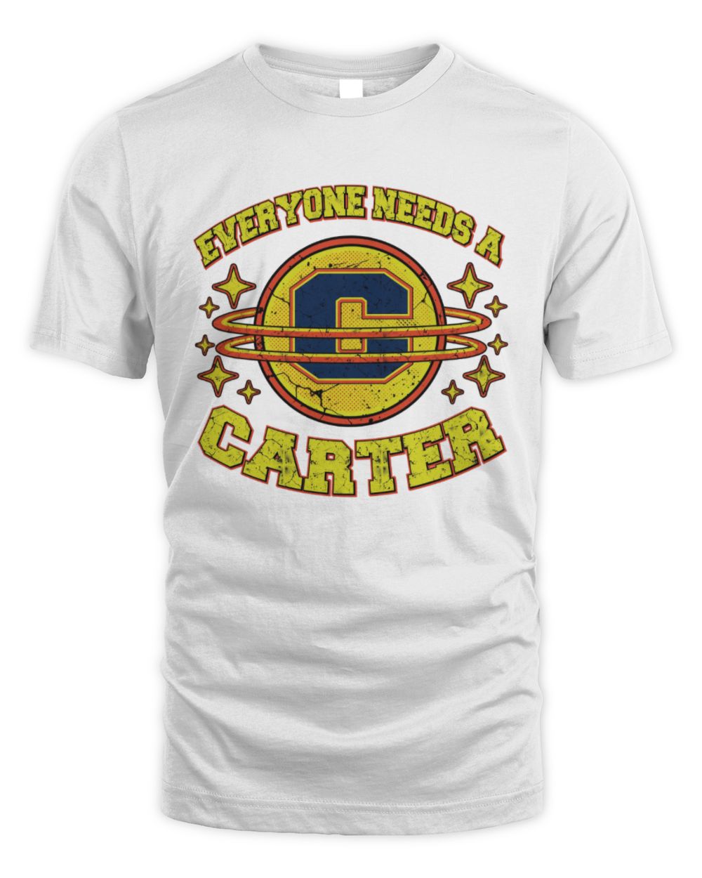 Everyone Needs a Your Name Shirt CARTER M1-76 / Unisex Standard T-Shirt / white