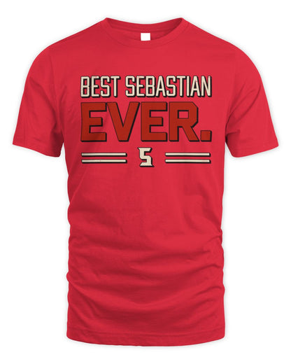 Best Your Name Ever Cool Shirt SEBASTIAN M1-58 / Unisex Standard T-Shirt / red