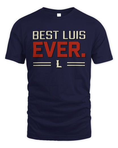 Best Your Name Ever Cool Shirt LUIS M1-58 / Unisex Standard T-Shirt / navy