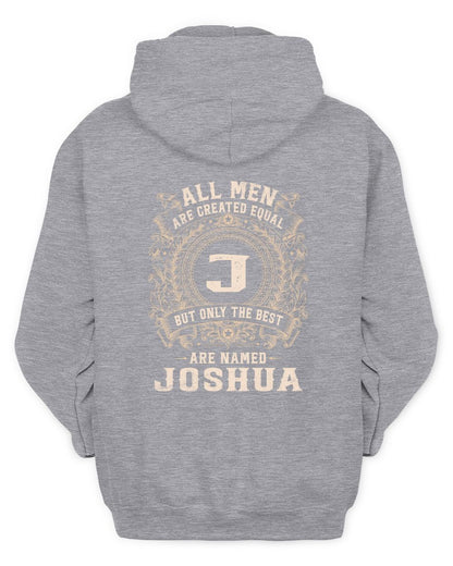 All Men Are Created Equal Cool Logo Shirt JOSHUA M1-60 / Unisex Hoodie / sport grey