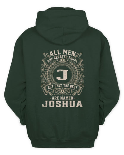 All Men Are Created Equal Cool Logo Shirt JOSHUA M1-60 / Unisex Hoodie / forest green