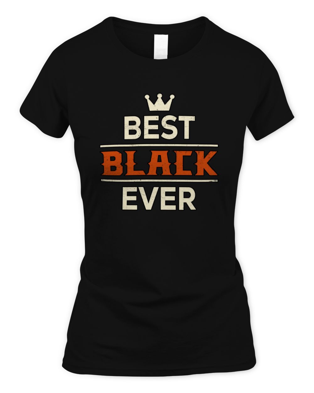 Best Your Name With Crown Shirt BLACK M1-59 / Women's Standard T-Shirt / black