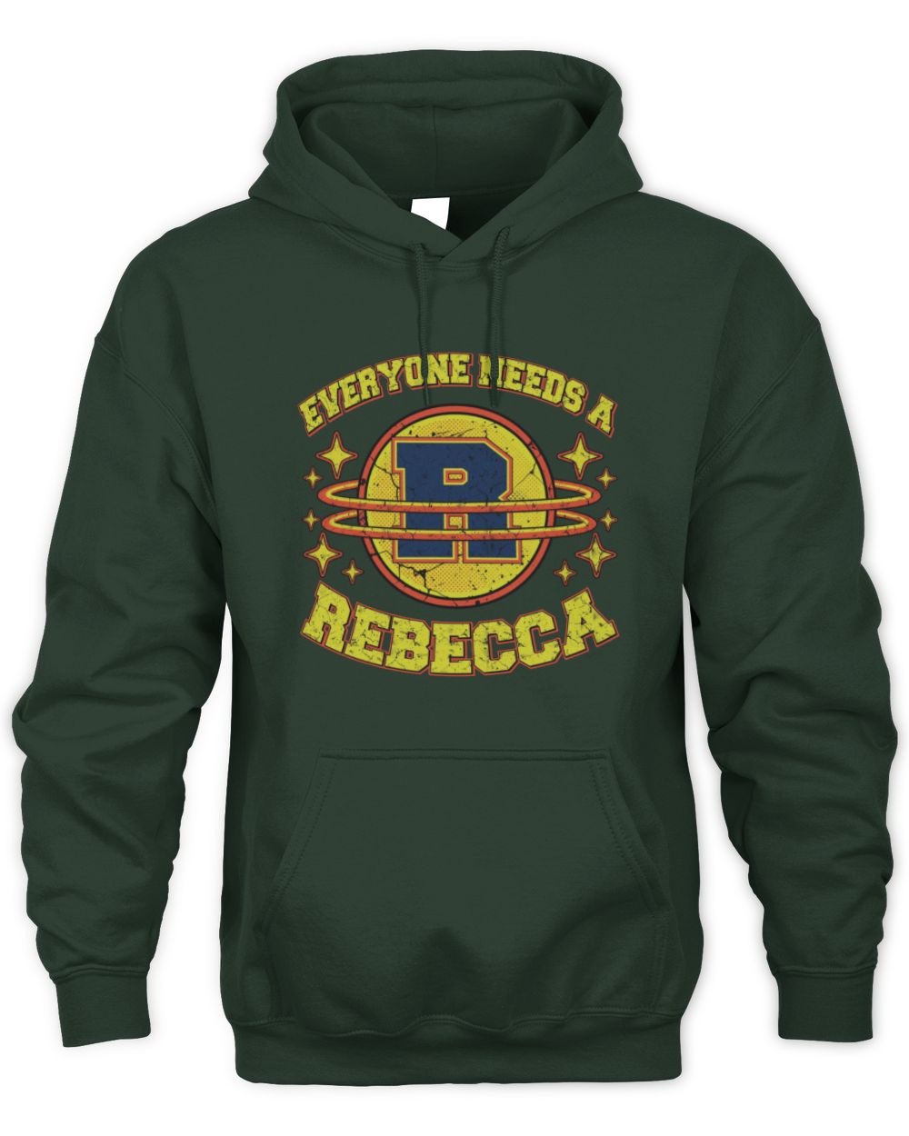 Everyone Needs a Your Name Shirt REBECCA M1-76 / Unisex Hoodie / forest green
