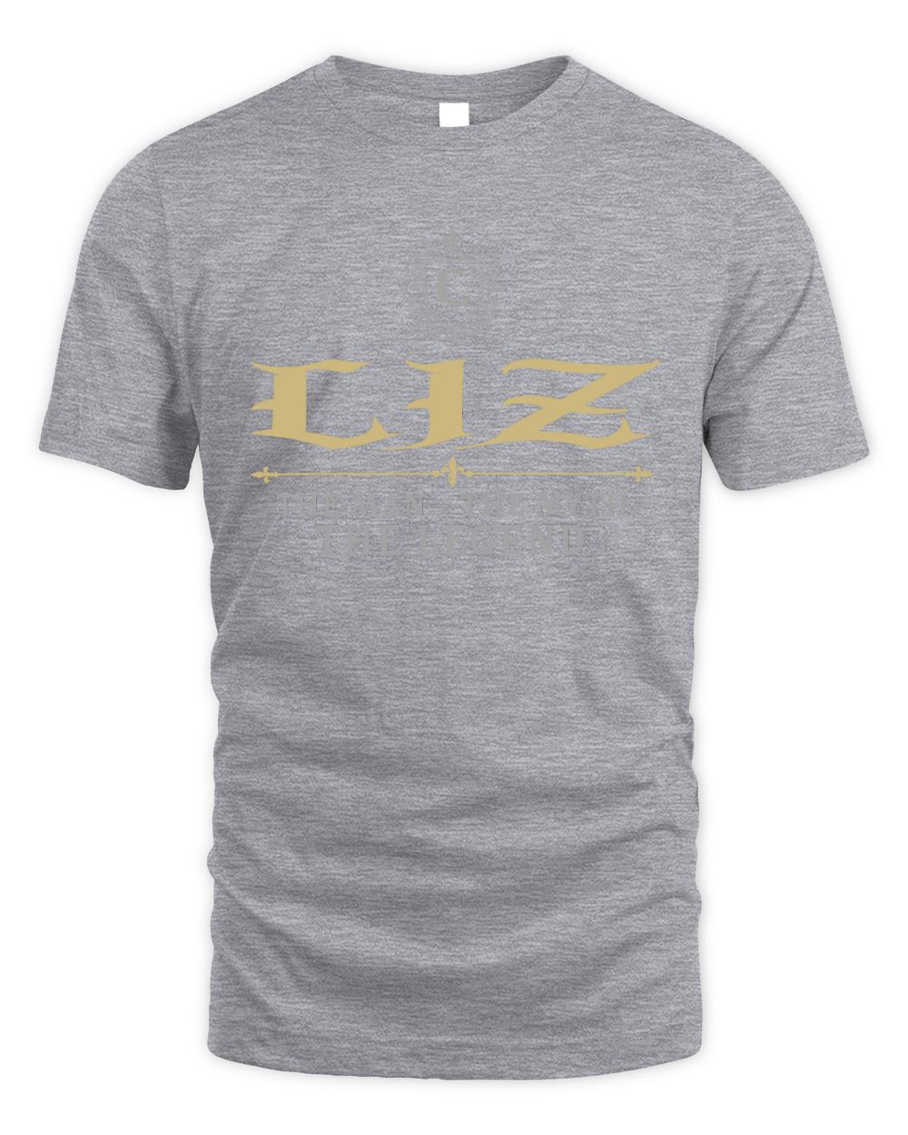 The Man The Myth The Legend Western Shirt LIZ M1-78 / Unisex Standard T-Shirt / sport grey