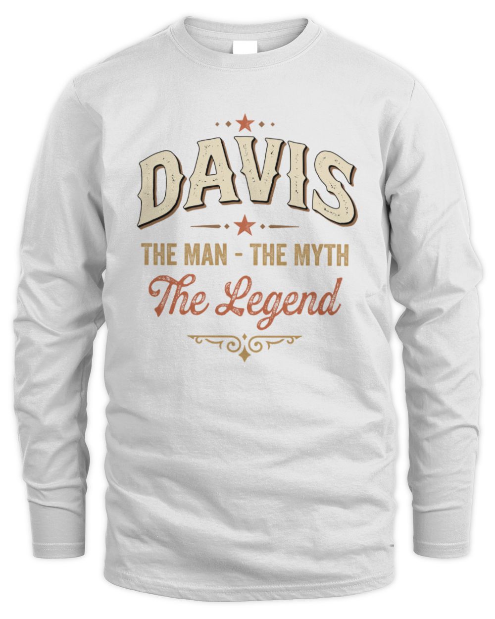 I'm Name I'm Not Rude I Just Have The Balls Funny T-Shirt DAVIS M1-77 / Men's Long Sleeved T-Shirt / white