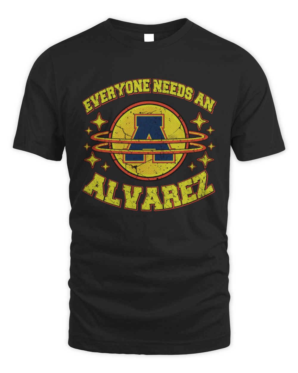 Everyone Needs a Your Name Shirt ALVAREZ M1-76 / Unisex Standard T-Shirt / black