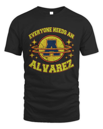 Everyone Needs a Your Name Shirt ALVAREZ M1-76 / Unisex Standard T-Shirt / black