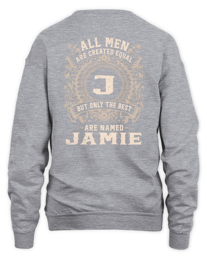 All Men Are Created Equal Cool Logo Shirt JAMIE M1-60 / Unisex Sweatshirt / sport grey