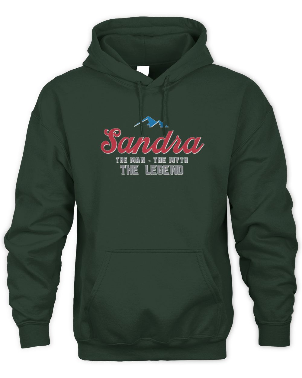 The Man The Myth The Legend Coors Light Beer T-Shirt SANDRA M1-S84 / Unisex Hoodie / forest green