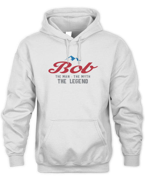 The Man The Myth The Legend Coors Light Beer T-Shirt BOB M1-S84 / Unisex Hoodie / white